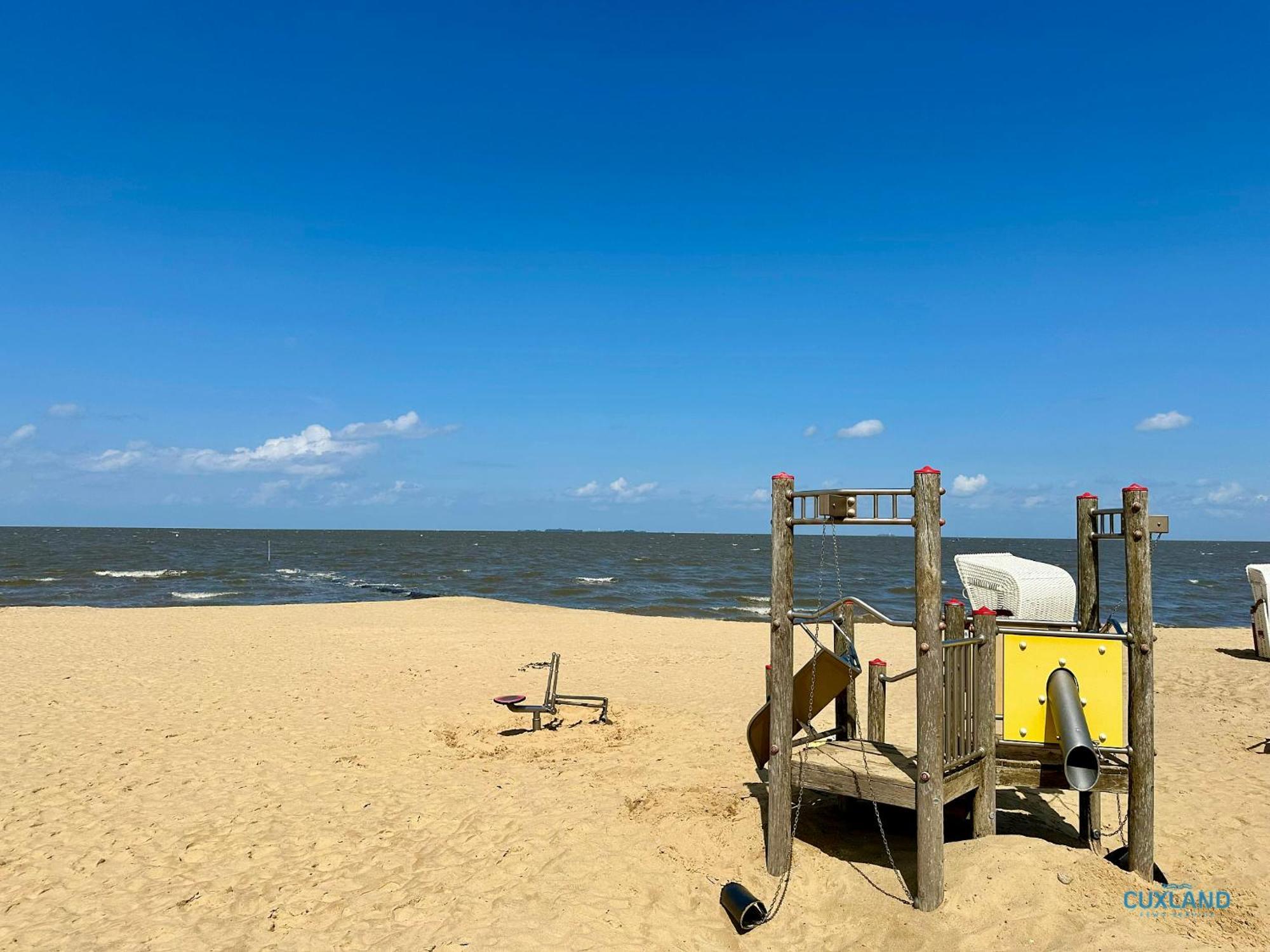 Urlaub Mit Spektakulaerer Aussicht Auf Das Wattenmeer Apartment Cuxhaven Exterior photo