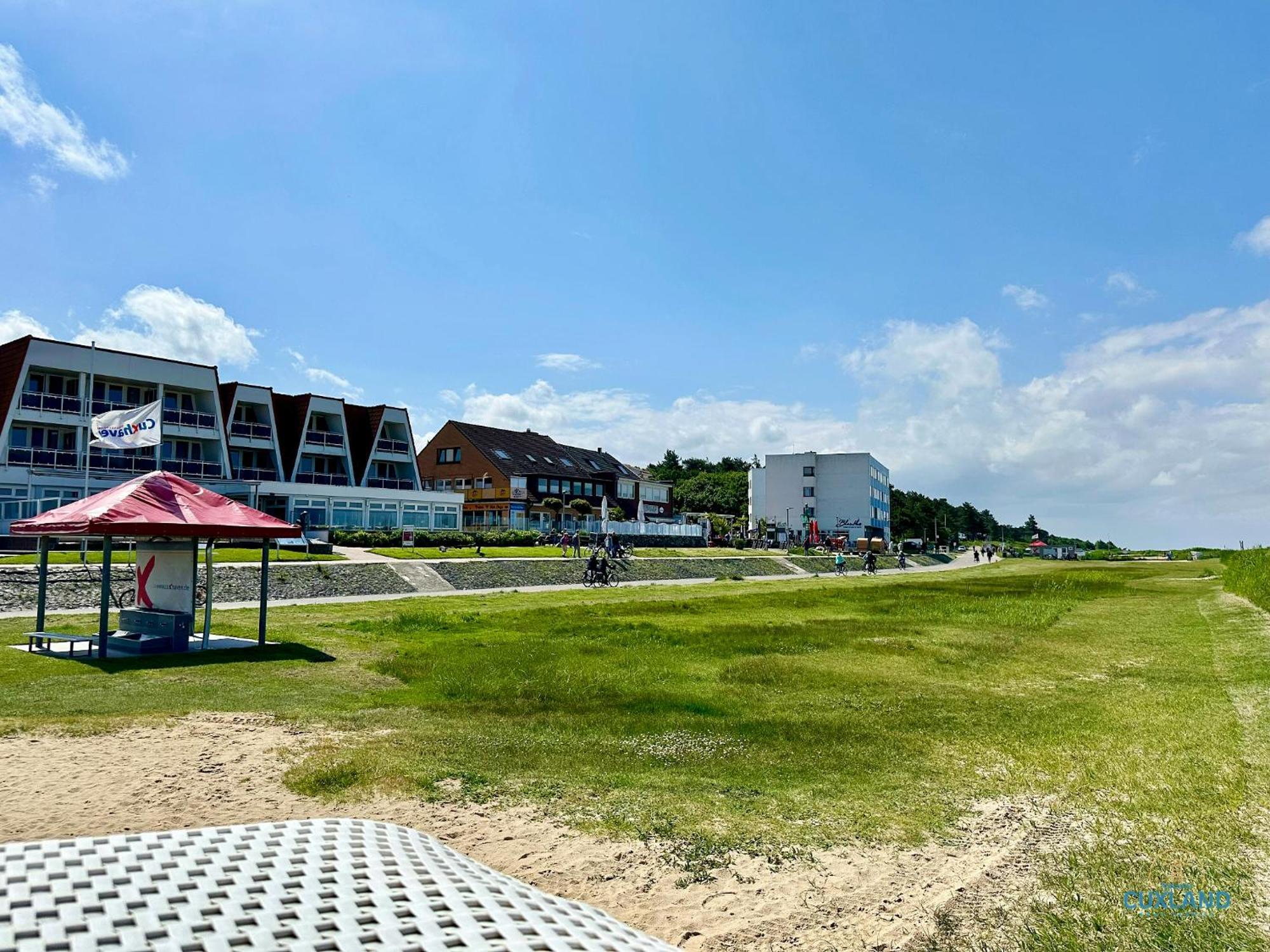 Urlaub Mit Spektakulaerer Aussicht Auf Das Wattenmeer Apartment Cuxhaven Exterior photo